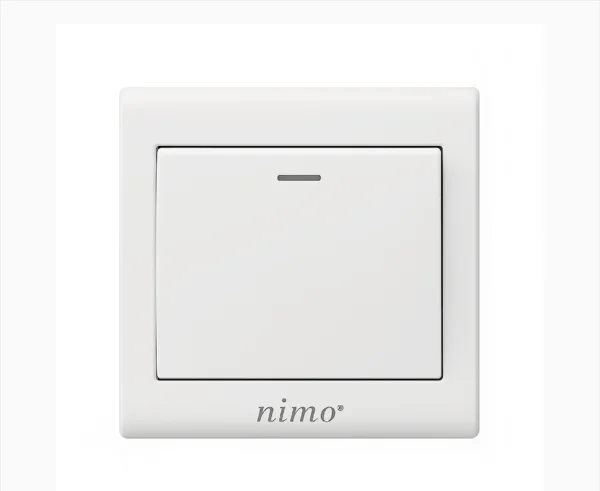 (NL-103) ECO White 1Gang Switch