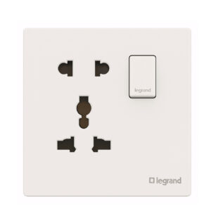 13A 5 Pin Multi Socket with Switch