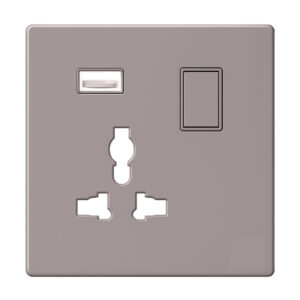 13A Universal Socket With Two USB