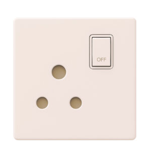 15A 3 Pin Round Socket With Switch